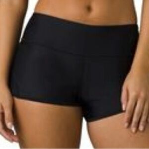prAna Womens Chantel Swim Shorts UPF 50 Black Large